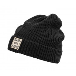 BMW Motorrad Σκούφος Beanie Make Life A Ride Unisex Μαύρος One Size ΕΝΔΥΣΗ